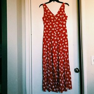 Vintage Express daisy maxi dress